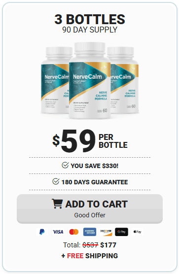 Order NerveCalm 3 Bottle